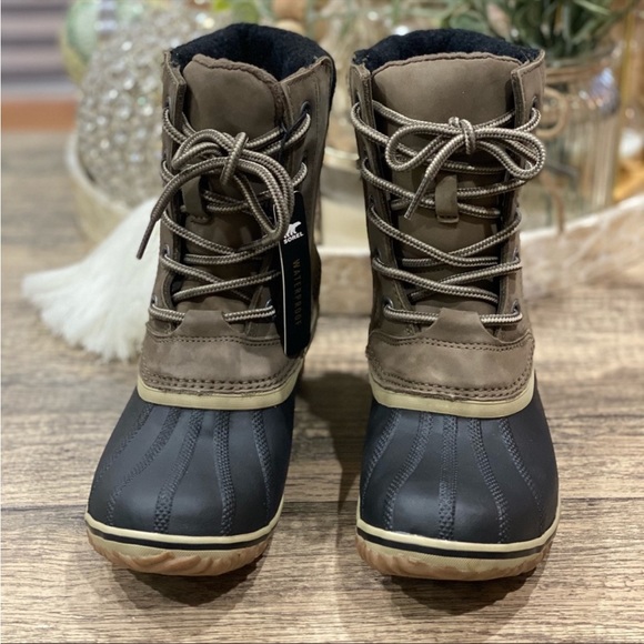 Sorel Boots Slimpack Lace II Waterproof Sorel Boot Winter Snow Rain Boots - Picture 7 of 9